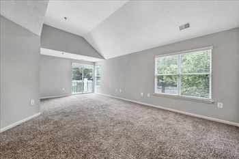 An empty living room